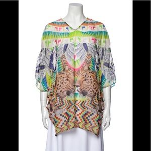 FLASH⚡️⚡️⚡️SALE!!! Mara Hoffman Cover-Up (Jungle theme!) OS. Excellent Cond!